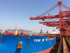 以(yi)色列的(de)空運-全球首艘第二代(dai)40萬噸礦船首航寧(ning)波(bo)舟山(shān)港
