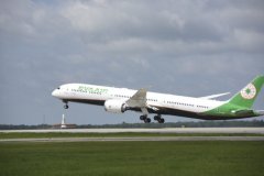 Eva Air接收了(le)第一(yi)架787-10夢想飛機(jī)-國(guo)際(ji)空運