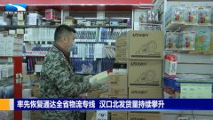 沙特的(de)國(guo)際(ji)快遞-武漢漢口北髮(fa)貨量持續攀升率先(xian)恢複通(tong)達全省物(wù)流專(zhuan)線(xiàn)